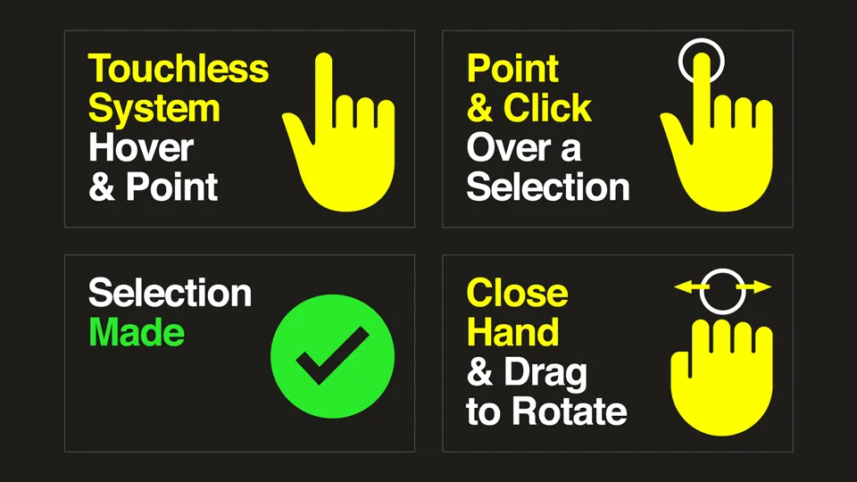 Touchless.Design UI graphics